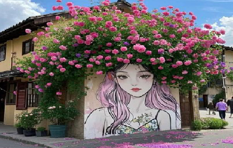 井研怎么设计网红打卡墙绘