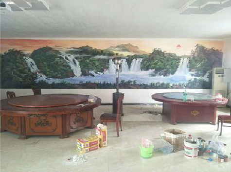 井研墙绘-写实风景