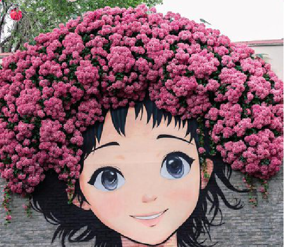 井研墙体彩绘-网红墙打卡