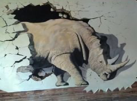 井研在墙绘中，如何绘制3D效果？